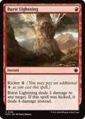 2024 Magic: The Gathering: Foundations (FDN) - Burst Lightning (#192, Common)