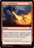 2024 Magic: The Gathering: Foundations (FDN) - Fiery Annihilation (#86, Uncommon) (, Near Mint)