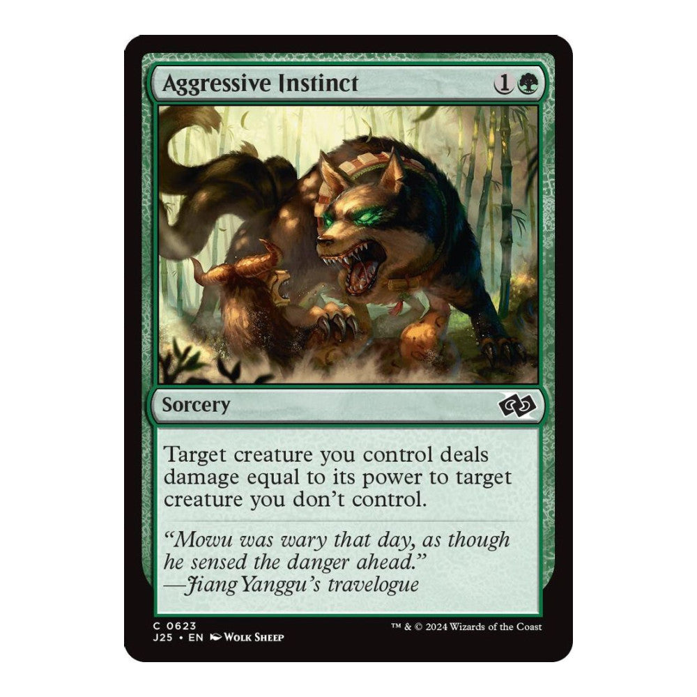 Aggressive Instinct - Foundations Jumpstart () - Near Mint -