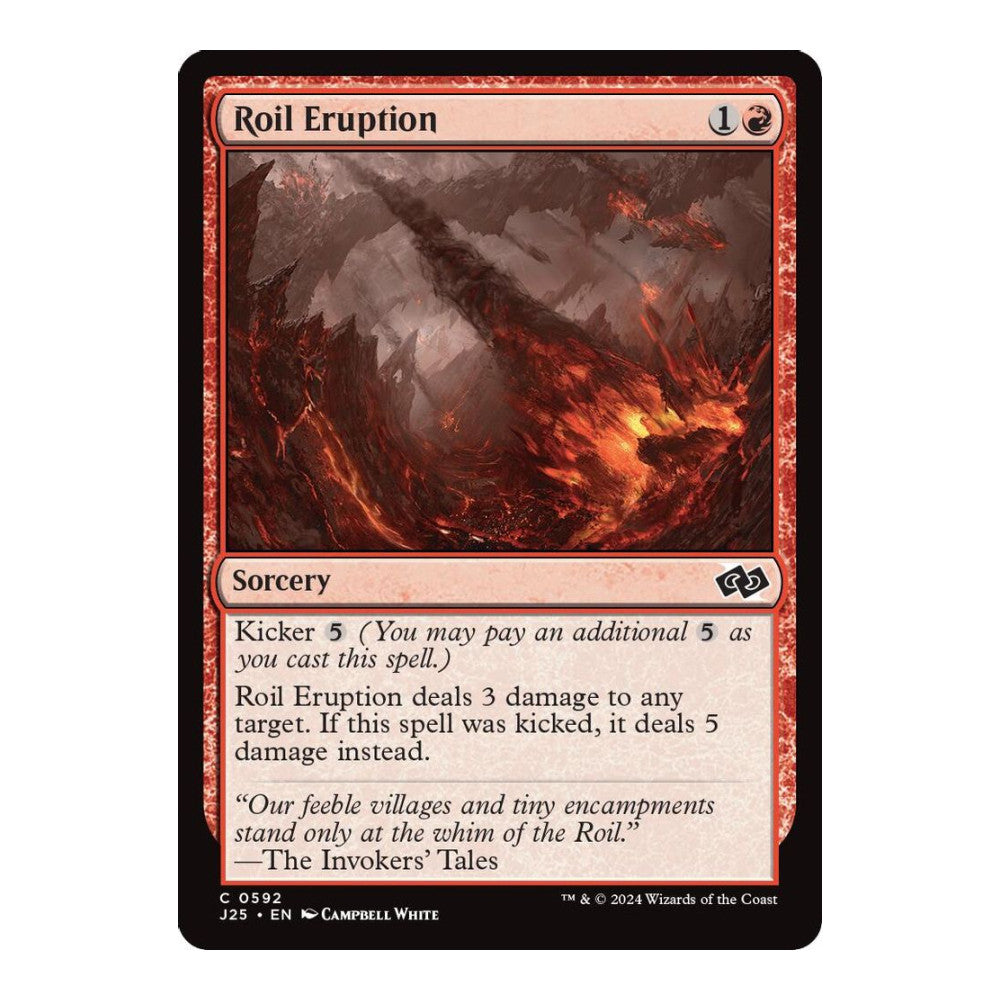 Roil Eruption - Foundations Jumpstart () - Near Mint -