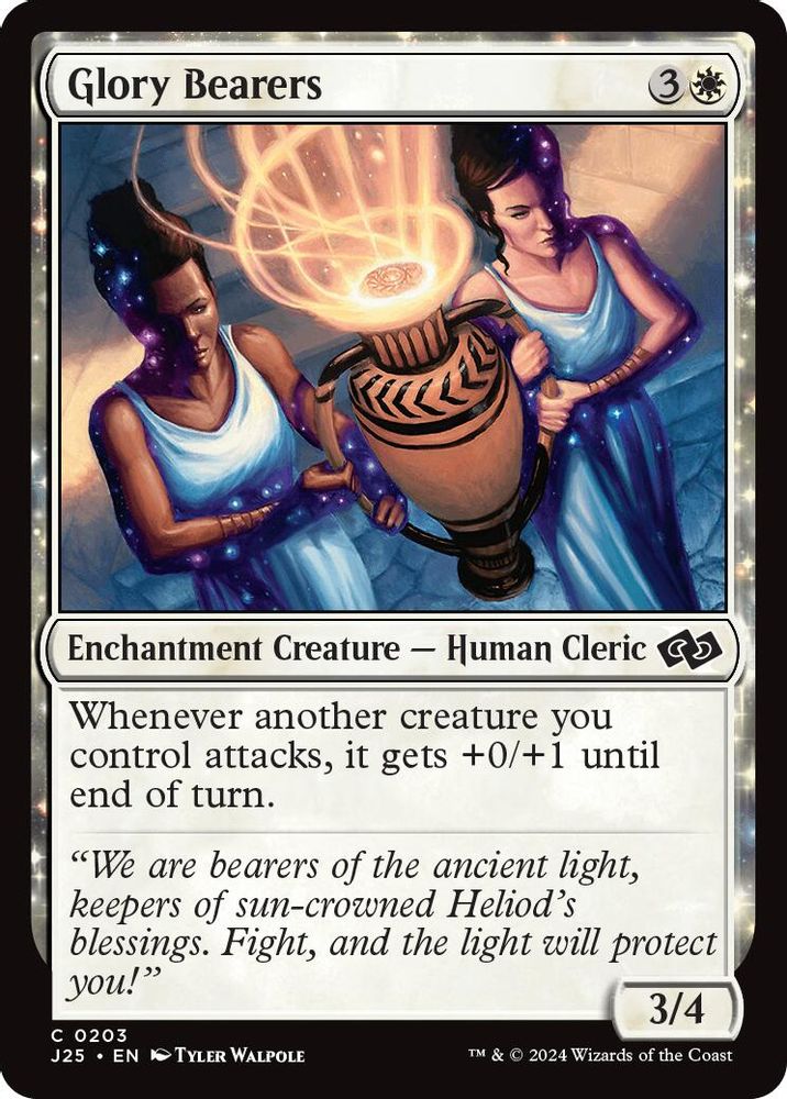 2024 Magic: The Gathering: Foundations Jumpstart (J25) - Glory Bearers (#203, Common) (, Near Mint)