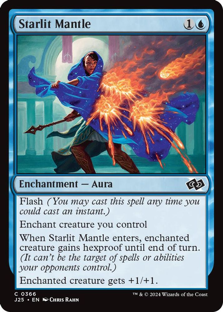 2024 Magic: The Gathering: Foundations Jumpstart (J25) - Starlit Mantle (#366, Common) (, Near Mint)