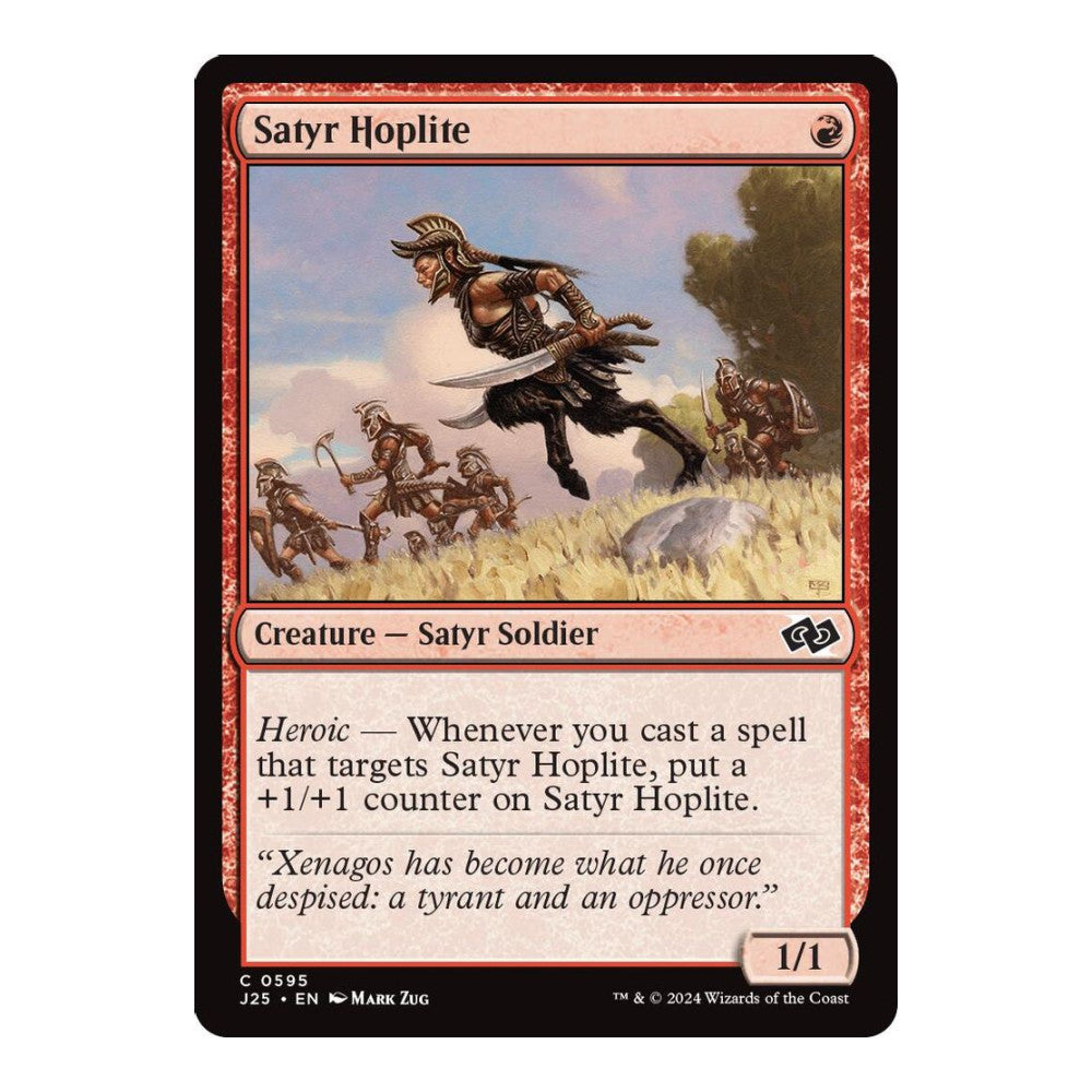 Satyr Hoplite - Foundations Jumpstart () - Near Mint -