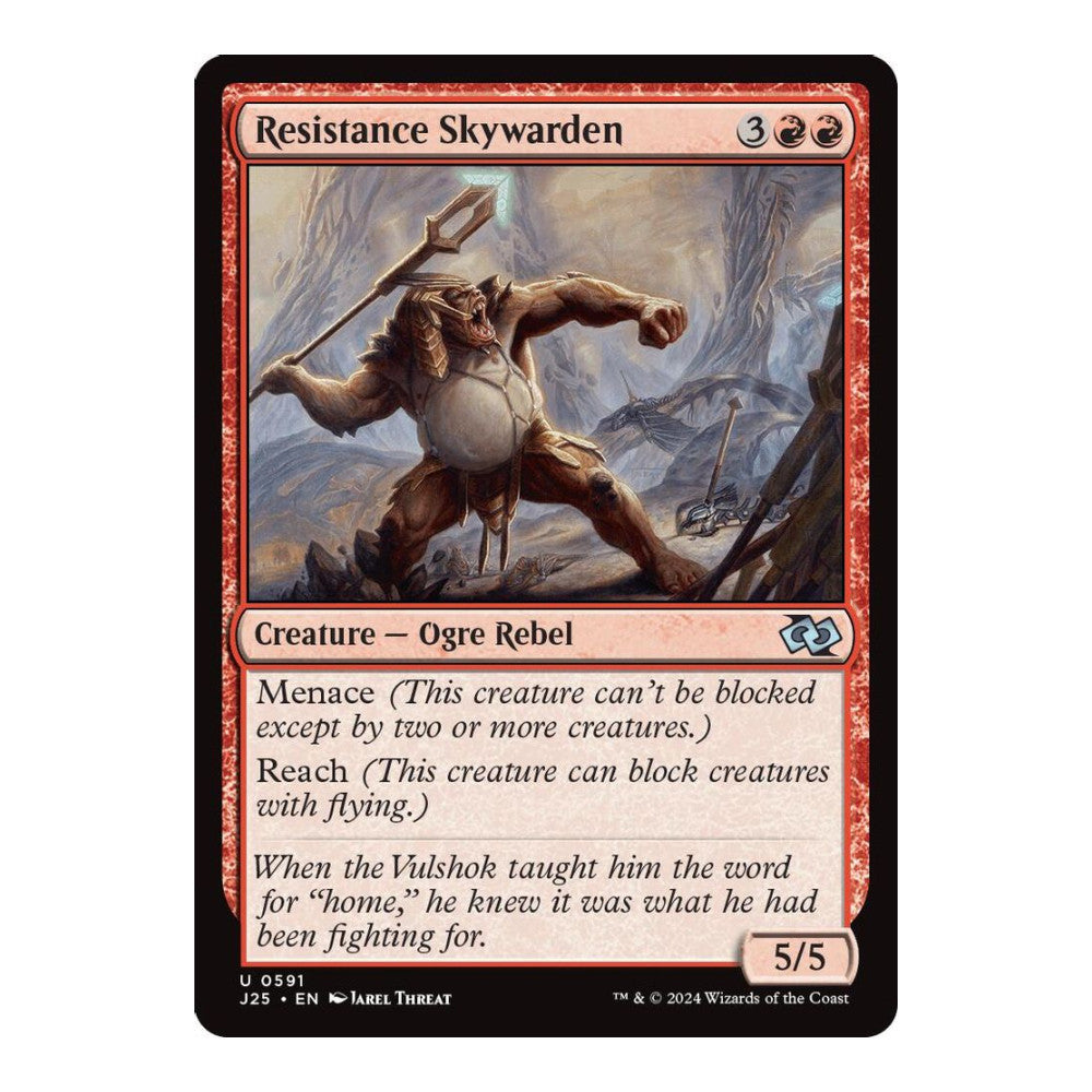 Resistance Skywarden - Foundations Jumpstart () - Near Mint -