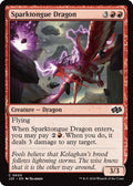 2024 Magic: The Gathering: Foundations Jumpstart (J25) - Sparktongue Dragon (#600, Common) (, Near Mint)