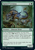 2024 Magic: The Gathering: Foundations Jumpstart (J25) - Spined Tyrranax (#26, Uncommon) (, Near Mint)