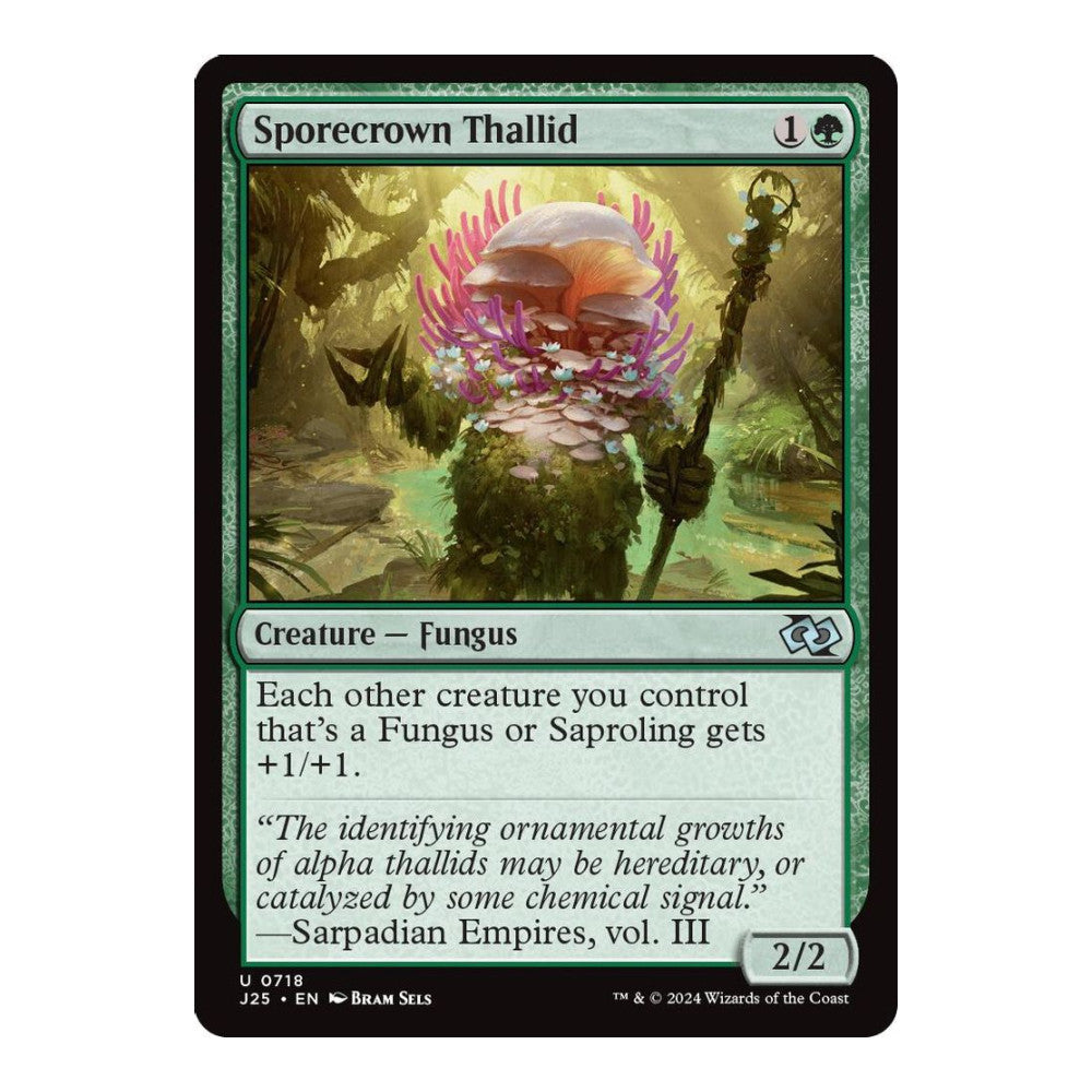 Sporecrown Thallid - Foundations Jumpstart () - Near Mint -