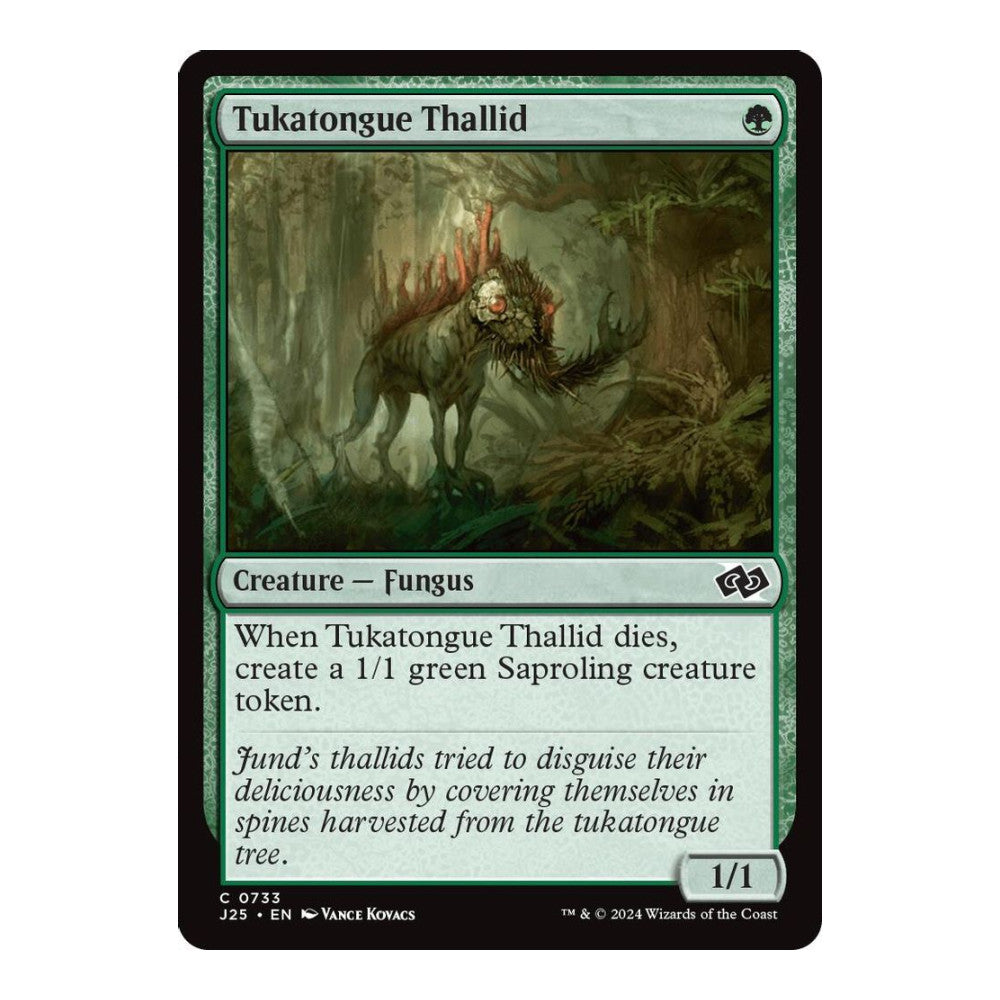 Tukatongue Thallid - Foundations Jumpstart () - Near Mint -