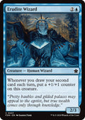 2024 Magic: The Gathering: Foundations (FDN) - Erudite Wizard (#37, Common) (, Near Mint)