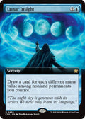 2024 Magic: The Gathering: Foundations (FDN) - Lunar Insight Extended Art (#456, Rare) (, Near Mint)