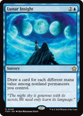 2024 Magic: The Gathering: Foundations (FDN) - Lunar Insight (#46, Rare) (, Near Mint)