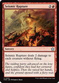 2024 Magic: The Gathering: Foundations (FDN) - Seismic Rupture (#205, Uncommon) (, Near Mint)