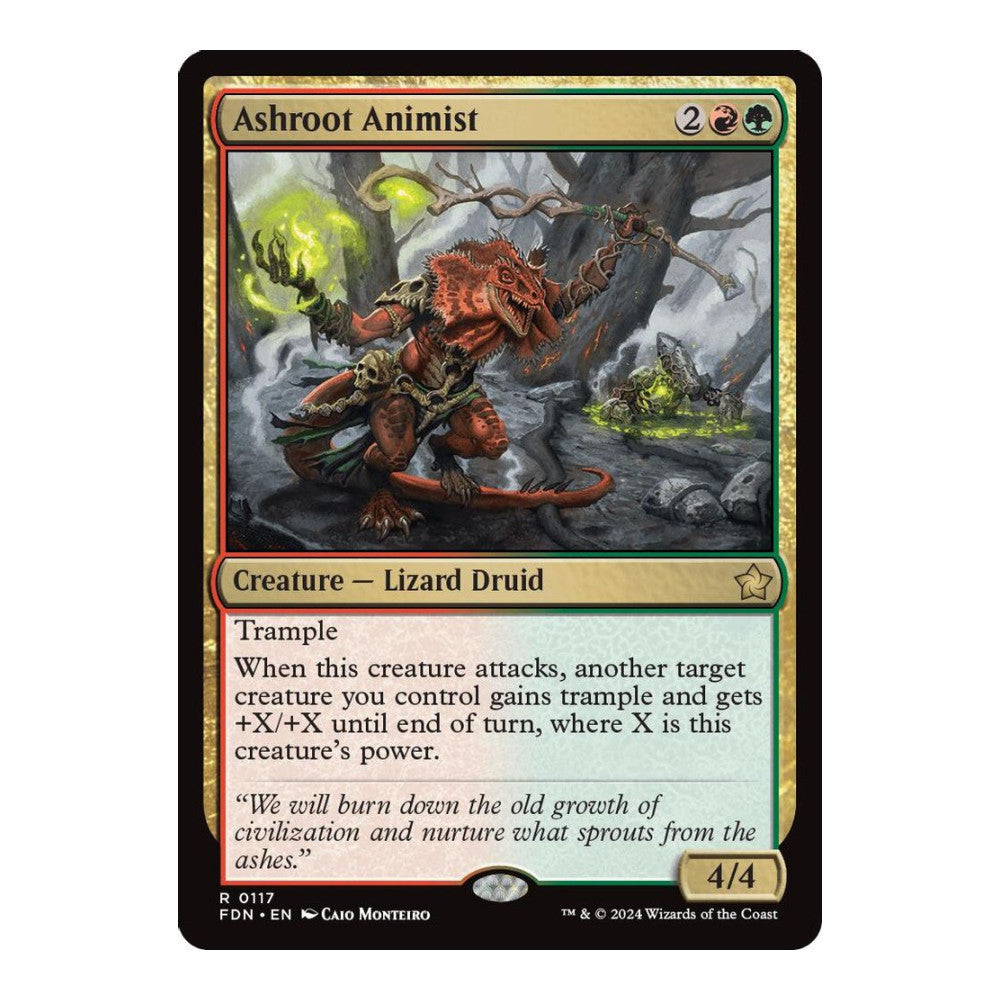 Ashroot Animist - Foundations () - Near Mint -