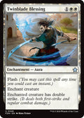 2024 Magic: The Gathering: Foundations (FDN) - Twinblade Blessing (#26, Uncommon) (, Near Mint)
