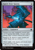 2024 Magic: The Gathering: Foundations (FDN) - Quick Draw Katana (#130, Common)