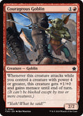 2024 Magic: The Gathering: Foundations (FDN) - Courageous Goblin (#82, Common) (, Near Mint)