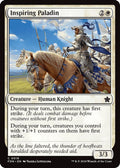 2024 Magic: The Gathering: Foundations (FDN) - Inspiring Paladin (#18, Common)