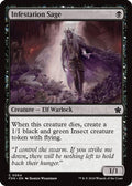 2024 Magic: The Gathering: Foundations (FDN) - Infestation Sage (#64, Common)