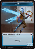 2024 Magic: The Gathering: Foundations (FDN) - Faerie Fish Doubled Sided Token (#9 // 10, T) (, Near Mint)