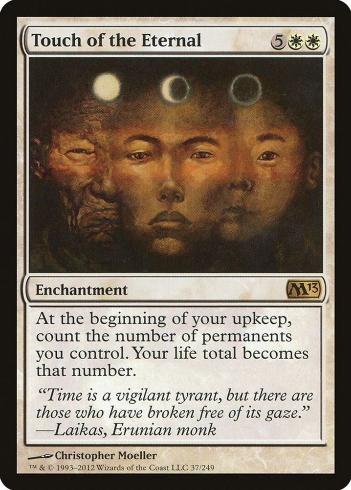 2012 Magic: The Gathering: Magic 2013 (M13) (M13) - Touch of the Eternal (#37, Rare) (, Near Mint)