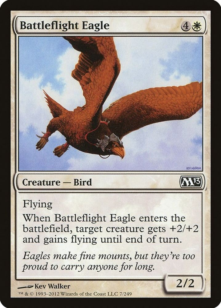 2012 Magic: The Gathering: Magic 2013 (M13) (M13) - Battleflight Eagle (#7, Common) (, Near Mint)
