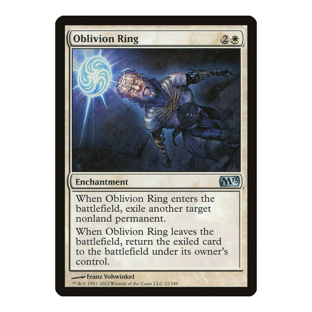 2012 Magic: The Gathering: Magic 2013 (M13) (M13) - Oblivion Ring (#22, Uncommon) (, Near Mint)