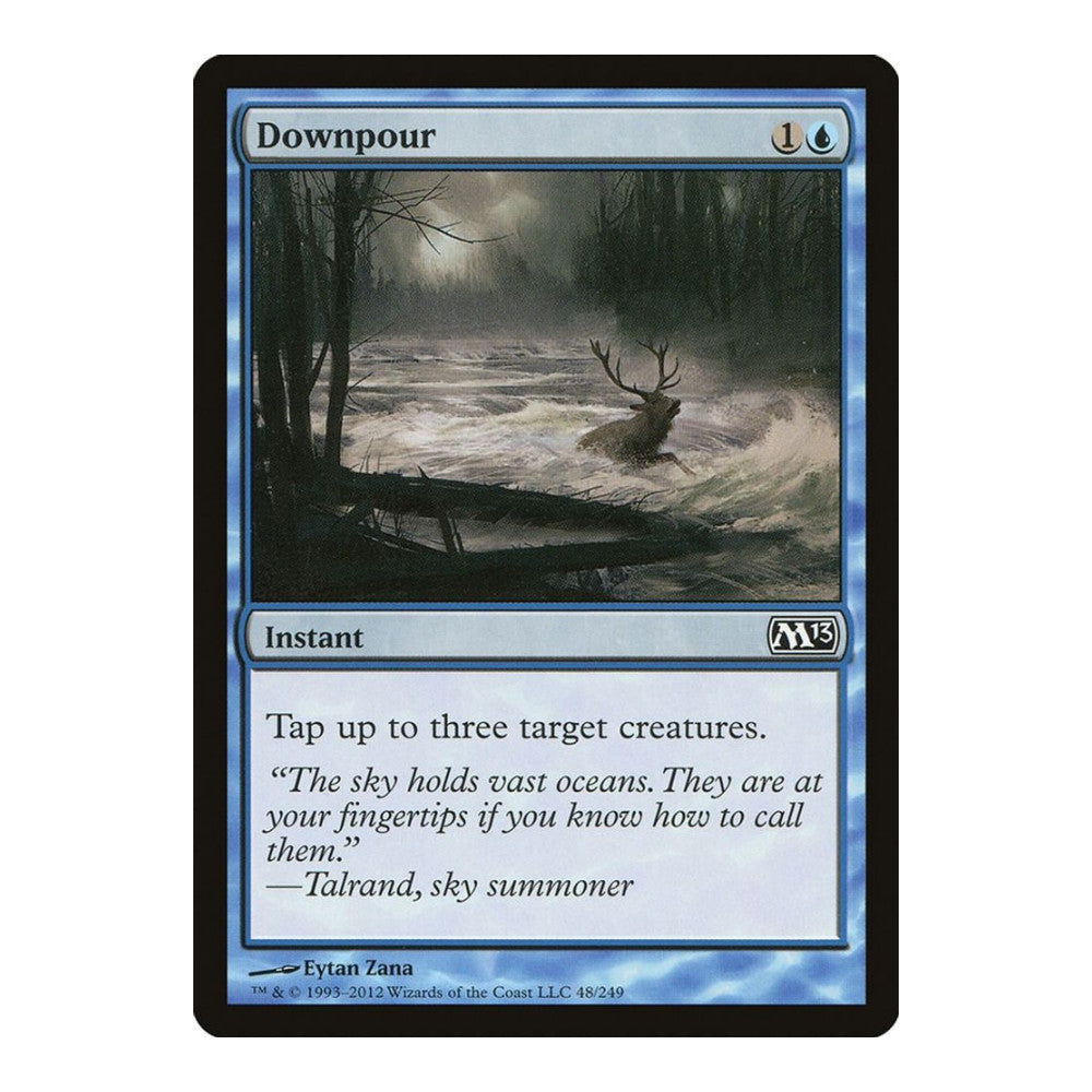 2012 Magic: The Gathering: Magic 2013 (M13) (M13) - Downpour (#48, Common) (, Near Mint)