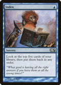 2012 Magic: The Gathering: Magic 2013 (M13) (M13) - Index (#55, Common) (, Near Mint)