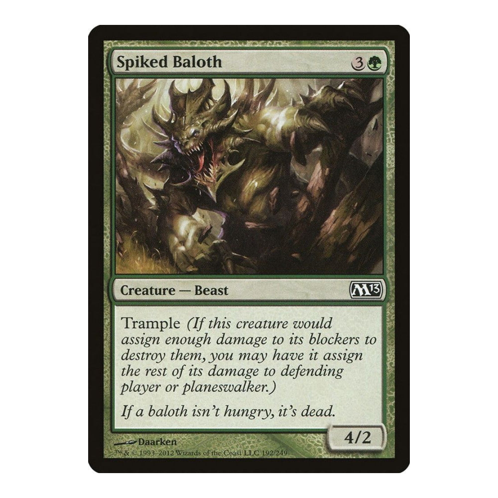 Spiked Baloth - Magic 2013 (M13) () - Near Mint -