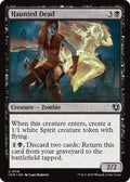 2025 Magic: The Gathering: Innistrad Remastered (INR) - Haunted Dead (#116, Uncommon) (, Near Mint)