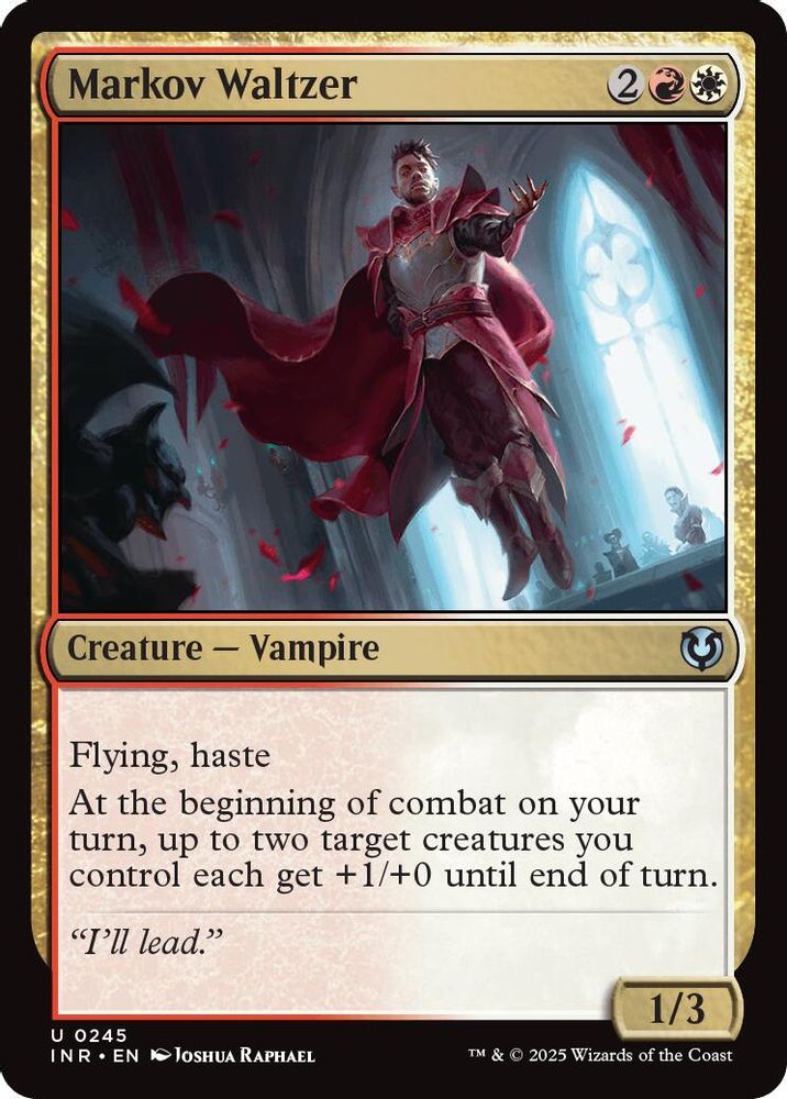 2025 Magic: The Gathering: Innistrad Remastered (INR) - Markov Waltzer (#245, Uncommon) (, Near Mint)