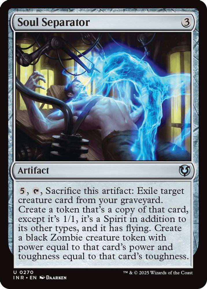 2025 Magic: The Gathering: Innistrad Remastered (INR) - Soul Separator (#270, Uncommon) (, Near Mint)