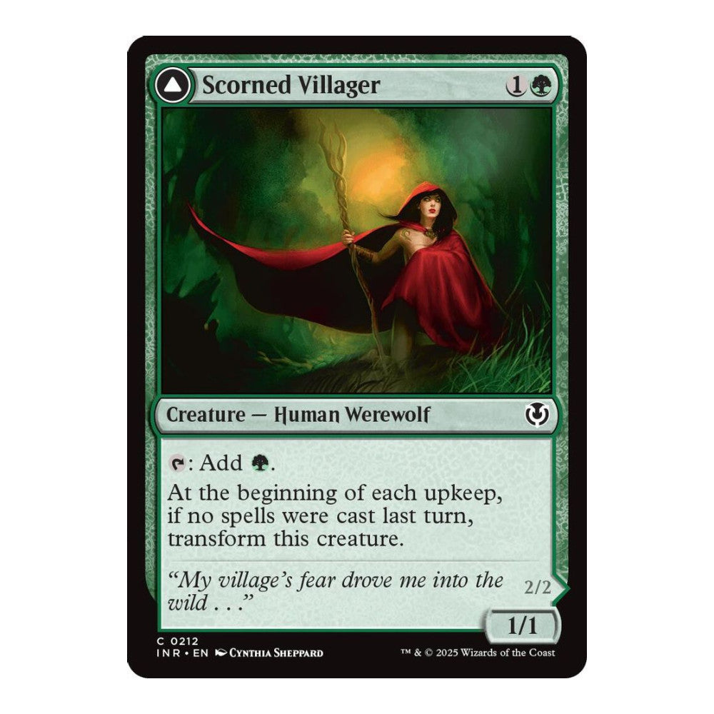 Scorned Villager - Innistrad Remastered (Foil) - Near Mint -