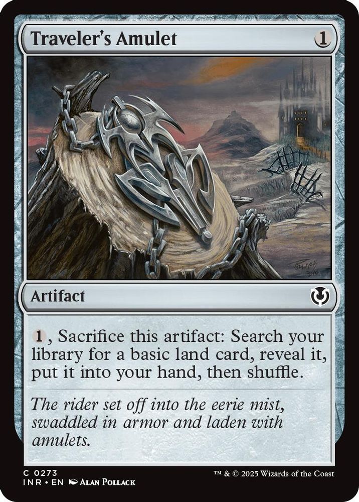 2025 Magic: The Gathering: Innistrad Remastered (INR) - Travelers Amulet (#273, Common) (, Near Mint)