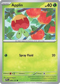2025 Pokemon: SV: Prismatic Evolutions (PRE) - Applin (#009/131, Common) (Reverse Holofoil, Near Mint)