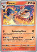 2025 Pokemon: SV: Prismatic Evolutions (PRE) - Flareon (#013/131, Rare) (Holofoil, Near Mint)