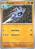 2025 Pokemon: SV: Prismatic Evolutions (PRE) - Pupitar (#048/131, Common) (Reverse Holofoil, Near Mint)