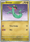 2025 Pokemon: SV: Prismatic Evolutions (PRE) - Dreepy (#071/131, Common) (Reverse Holofoil, Near Mint)