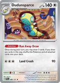 2025 Pokemon: SV: Prismatic Evolutions (PRE) - Dudunsparce (#080/131, Rare) (Holofoil, Near Mint)