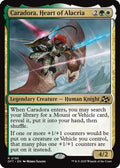 2025 Magic: The Gathering: Aetherdrift (DFT) - Caradora Heart of Alacria (#195, Rare) (Foil, Near Mint)
