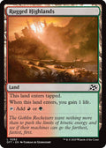 2025 Magic: The Gathering: Aetherdrift (DFT) - Rugged Highlands (#262, Land) (, Near Mint)