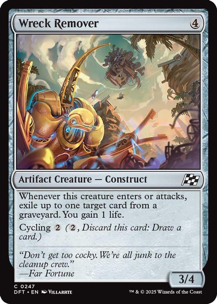 2025 Magic: The Gathering: Aetherdrift (DFT) - Wreck Remover (#247, Common) (, Near Mint)