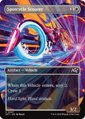 2025 Magic: The Gathering: Aetherdrift (DFT) - Spotcycle Scouter Borderless (#297, Common)