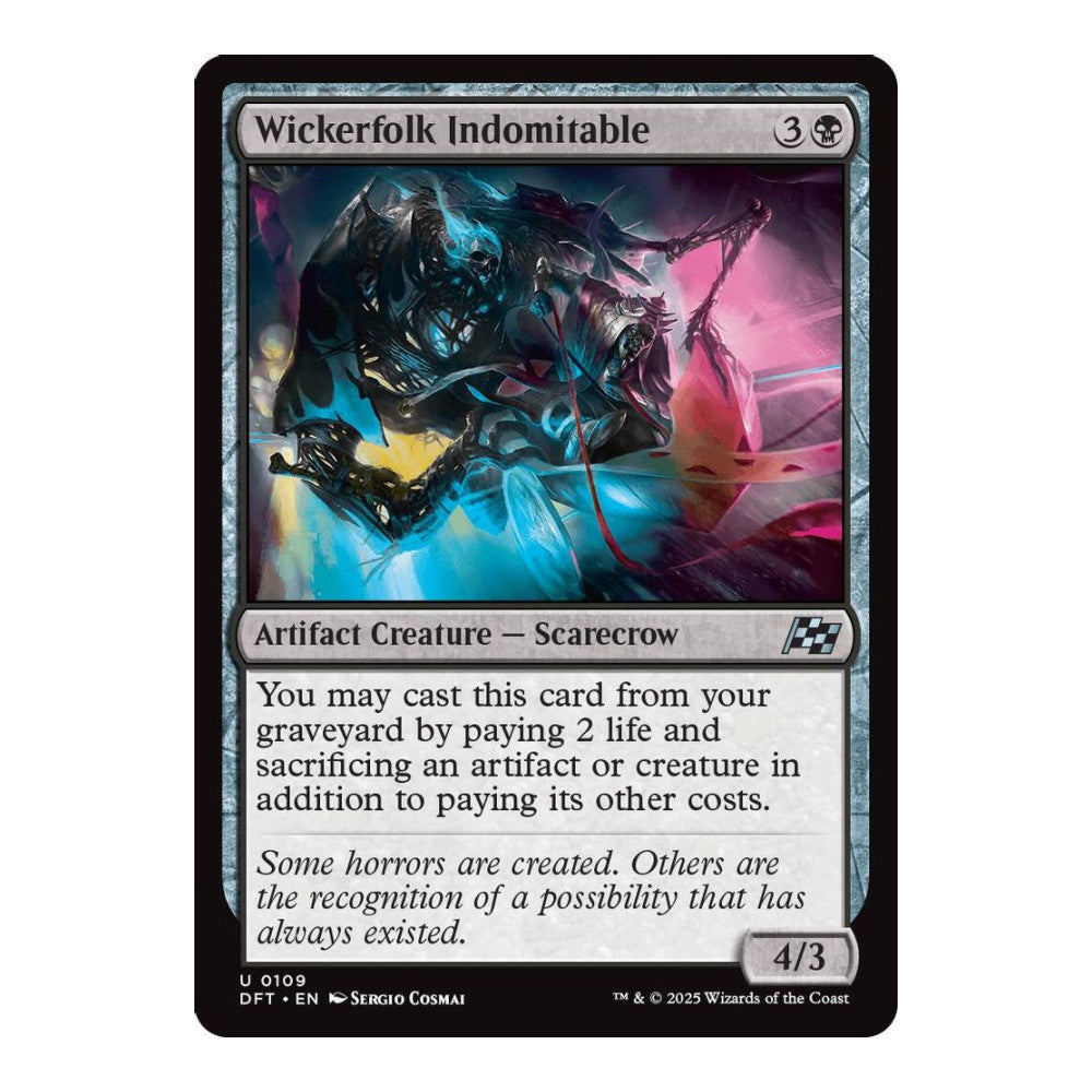 Wickerfolk Indomitable - Aetherdrift () - Near Mint -