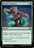 2025 Magic: The Gathering: Aetherdrift (DFT) - Bestow Greatness (#155, Common)