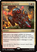 2025 Magic: The Gathering: Aetherdrift (DFT) - Explosive Getaway (#202, Rare) (, Near Mint)