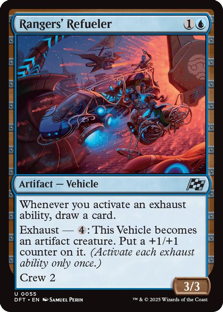 2025 Magic: The Gathering: Aetherdrift (DFT) - Rangers Refueler (#55, Uncommon)