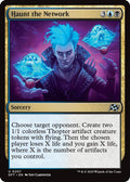2025 Magic: The Gathering: Aetherdrift (DFT) - Haunt the Network (#207, Uncommon)