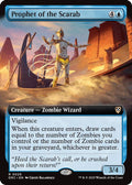 2025 Magic: The Gathering: Commander: Aetherdrift (DRC) - Prophet of the Scarab Extended Art (#25, Rare) (, Near Mint)