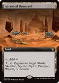 2025 Magic: The Gathering: Commander: Aetherdrift (DRC) - Accursed Duneyard Extended Art (#36, Rare) (, Near Mint)